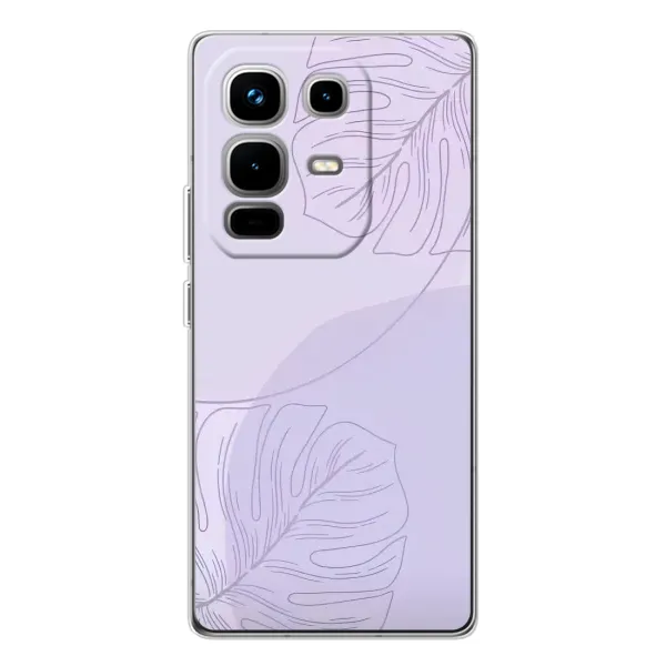 Чехол с рисунком «Монстера фиолетовая» для Infinix Note 50 Pro Чехол с рисунком «Монстера фиолетовая» для Infinix Note 50 Pro