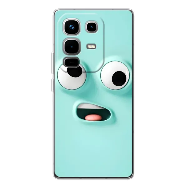Чехол с рисунком «Забавное мятное лицо» для Infinix Note 50 Pro Чехол с рисунком «Забавное мятное лицо» для Infinix Note 50 Pro