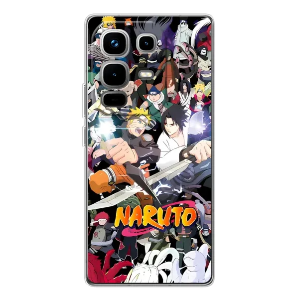 Чехол с рисунком «Наруто постер» для Infinix Note 50 Pro Чехол с рисунком «Наруто постер» для Infinix Note 50 Pro