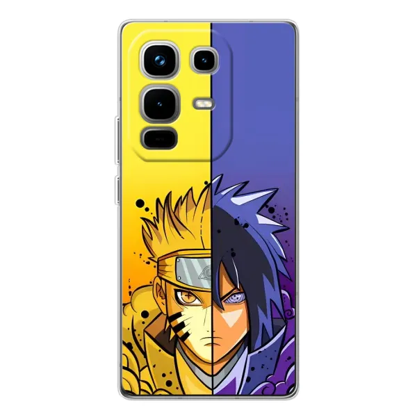 Чехол с рисунком «Naruto Vs Sasuke» для Infinix Note 50 Pro Чехол с рисунком «Naruto Vs Sasuke» для Infinix Note 50 Pro
