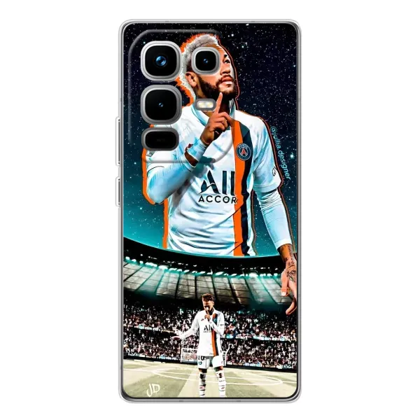 Чохол з малюнком «Неймар ПСЖ» для Infinix Note 50 Pro Чохол з малюнком «Неймар ПСЖ» для Infinix Note 50 Pro