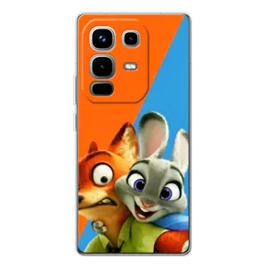 Чохли ЗООТРОПОЛІС для Infinix Note 50 Pro (Нік і Хопс)