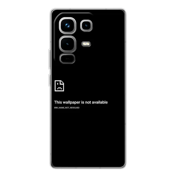 Чехол с рисунком «Ошибка» для Infinix Note 50 Pro Чехол с рисунком «Ошибка» для Infinix Note 50 Pro