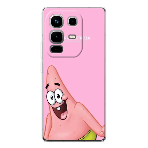 Чехол с рисунком «Патрик» для Infinix Note 50 Pro Чехол с рисунком «Патрик» для Infinix Note 50 Pro