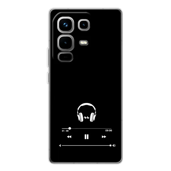 Чехол с рисунком «Плеер» для Infinix Note 50 Pro
