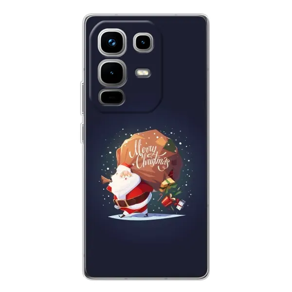Чехол с рисунком «Подарки от Санты» для Infinix Note 50 Pro Чехол с рисунком «Подарки от Санты» для Infinix Note 50 Pro