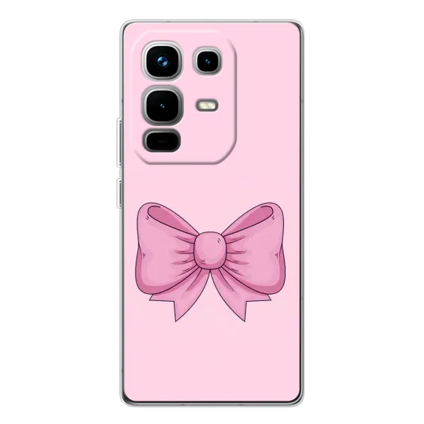 Чехол с рисунком «Розовый бантик» для Infinix Note 50 Pro Чехол с рисунком «Розовый бантик» для Infinix Note 50 Pro