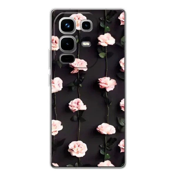 Чехол с рисунком «Розы» для Infinix Note 50 Pro