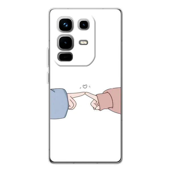 Чехол с рисунком «Руки мамы» для Infinix Note 50 Pro