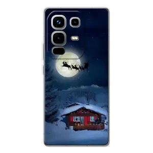 Чохол Санта Клаус для Infinix Note 50 Pro (Санта)