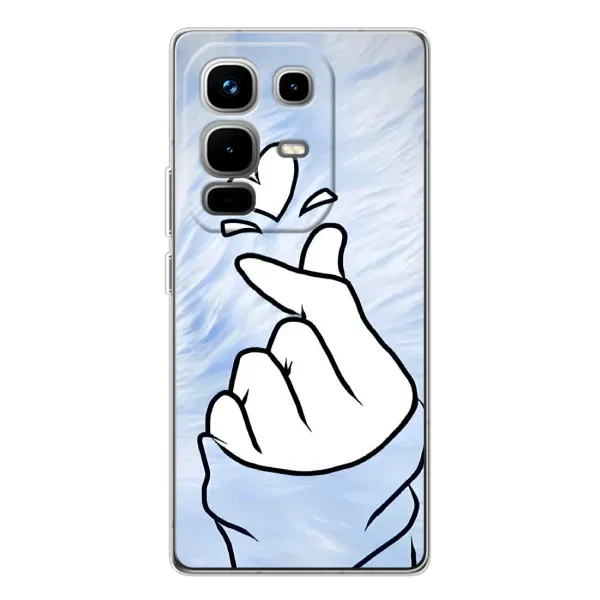 Чехол с рисунком «Сердечка знак» для Infinix Note 50 Pro Чехол с рисунком «Сердечка знак» для Infinix Note 50 Pro
