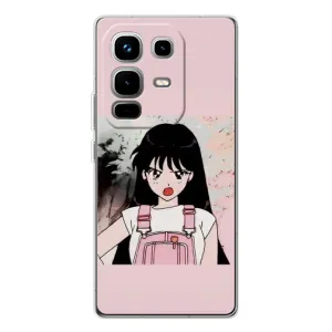 Чехол с персонажами АНИМЕ на Infinix Note 50 Pro (Сейлор Марс)
