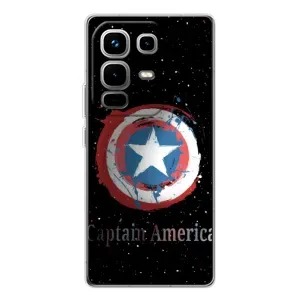 Чохол с Щітом Капітана Америки на Infinix Note 50 Pro (Щит Капітана)