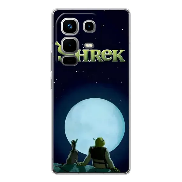 Чехол с рисунком «Шрек на луне» для Infinix Note 50 Pro Чехол с рисунком «Шрек на луне» для Infinix Note 50 Pro