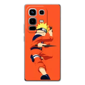 Чехлы с принтом Наруто на Infinix Note 50 Pro (Силуэт Наруто)