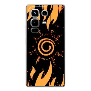 Купить Чехлы на телефон с принтом Anime для Infinix Note 50 Pro (Солнце Наруто)