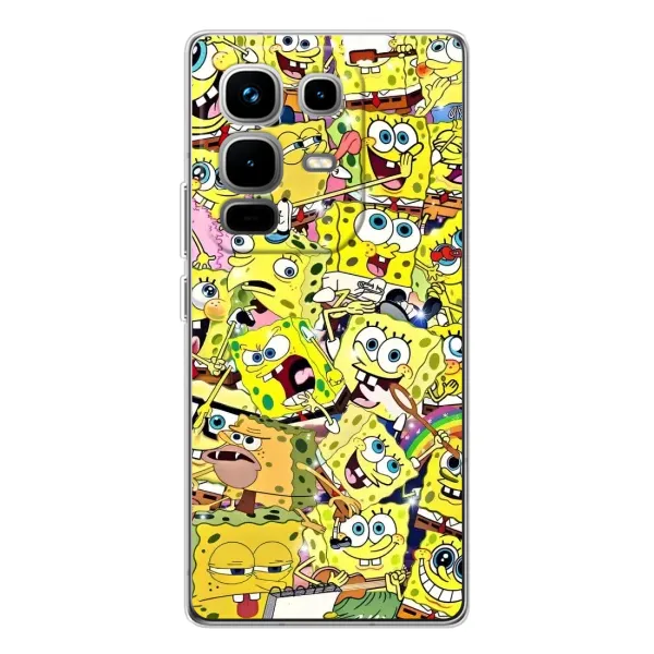 Чехол с рисунком «Спанч Боб Арт» для Infinix Note 50 Pro Чехол с рисунком «Спанч Боб Арт» для Infinix Note 50 Pro