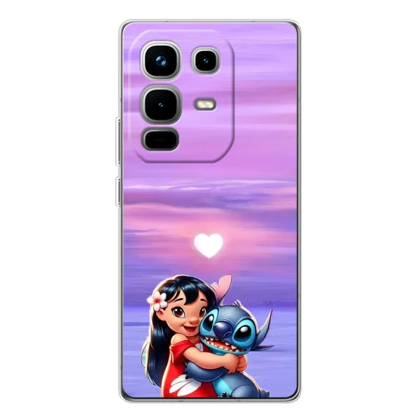 Чехол с рисунком «Стич и Лило» для Infinix Note 50 Pro