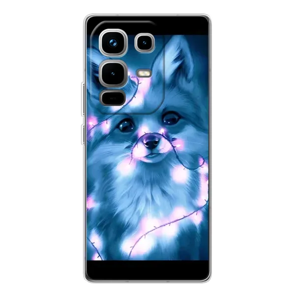 Чехол с рисунком «Яркая Лиса» для Infinix Note 50 Pro Чехол с рисунком «Яркая Лиса» для Infinix Note 50 Pro