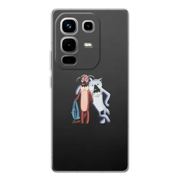 Чехол с рисунком «Шо, опять» для Infinix Note 50 Pro