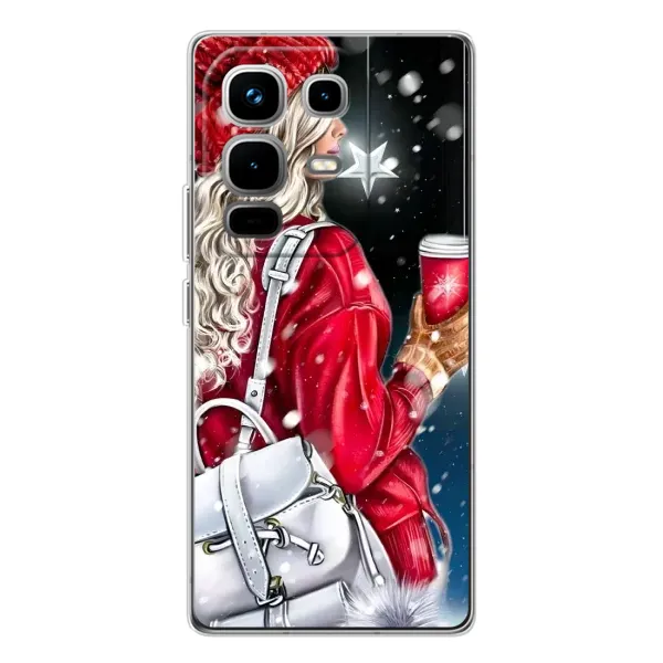 Чехол с рисунком «Зима пришла» для Infinix Note 50 Pro Чехол с рисунком «Зима пришла» для Infinix Note 50 Pro