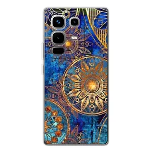 Чехлы со смыслом для Infinix Note 50 Pro (Золотые узоры)