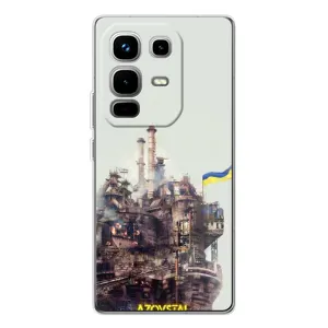 Чохли на військову тематику для Infinix Note 50 (Азовсталь)