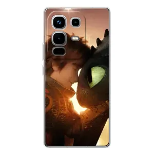 Чехол дракон Беззубик для Infinix Note 50 (Беззубик и Иккинг)