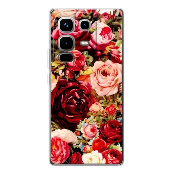 Чехол с рисунком «Букет цветов» для Infinix Note 50 Чехол с рисунком «Букет цветов» для Infinix Note 50