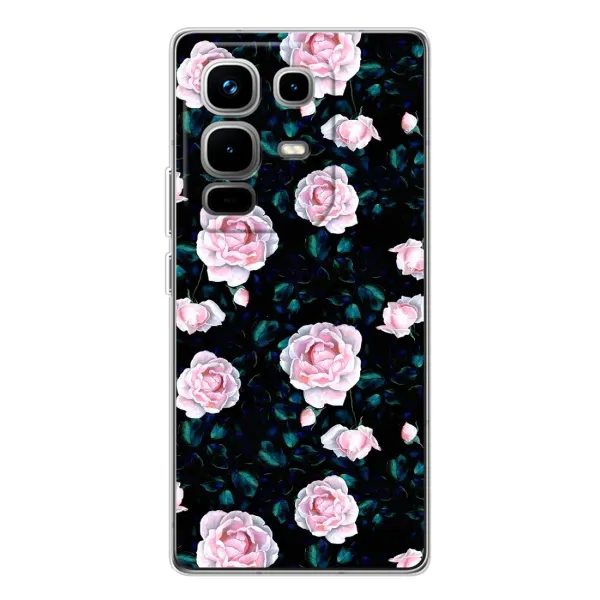 Чехол с рисунком «Чайные розы» для Infinix Note 50 Чехол с рисунком «Чайные розы» для Infinix Note 50