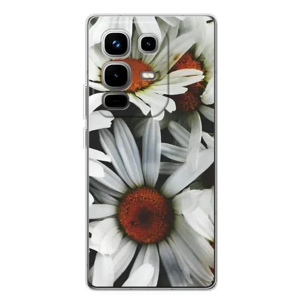 Чехол с рисунком «Цветы Ромашки» для Infinix Note 50 Чехол с рисунком «Цветы Ромашки» для Infinix Note 50