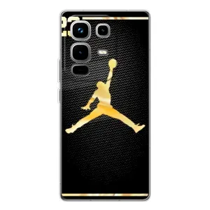 Силиконовый Чехол Nike Air Jordan на Ноут 50 (Джордан 23)