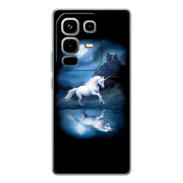 Чехол с рисунком «Единорог» для Infinix Note 50 Чехол с рисунком «Единорог» для Infinix Note 50