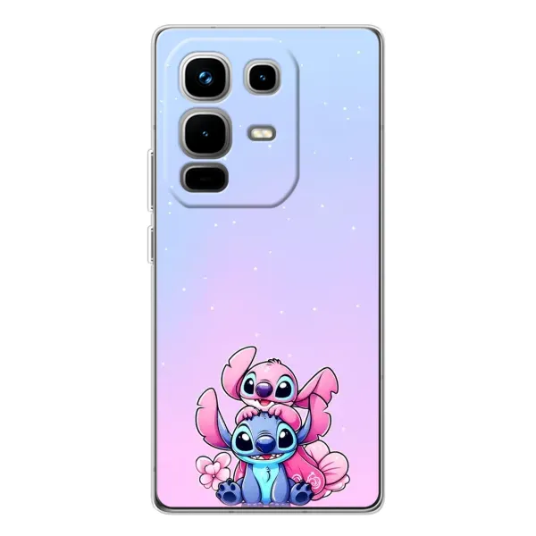 Чехол с рисунком «Энджл и Стич» для Infinix Note 50 Чехол с рисунком «Энджл и Стич» для Infinix Note 50