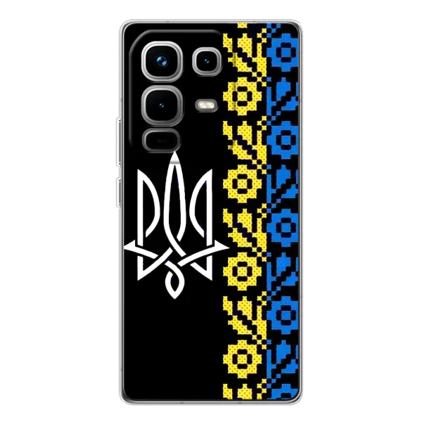 Чехол с рисунком «Герб и вышыванка» для Infinix Note 50 Чехол с рисунком «Герб и вышыванка» для Infinix Note 50