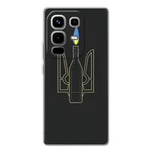Чехол с картинкой (Патриотический ГЕРБ) на Infinix Note 50 (Герб - Молотова)