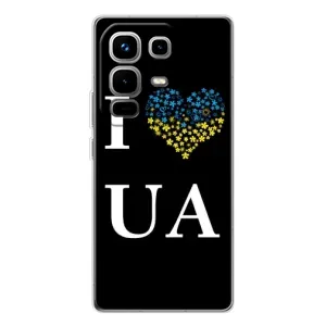 Силиконовый Чехол на Infinix Note 50 (Я-Украина) (I Love UA)