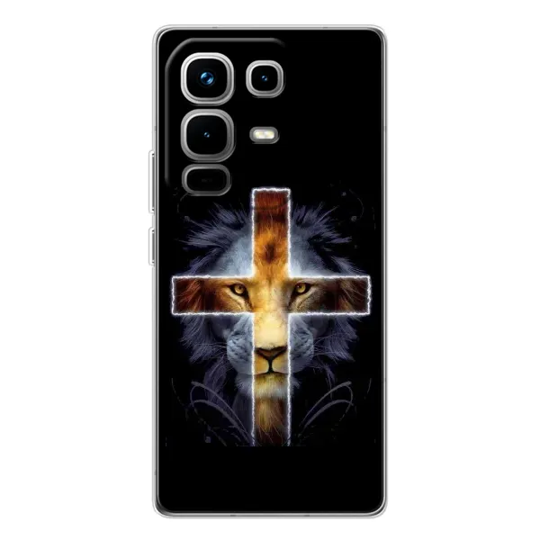 Чохол з малюнком «Ісус Лев» для Infinix Note 50 Чохол з малюнком «Ісус Лев» для Infinix Note 50
