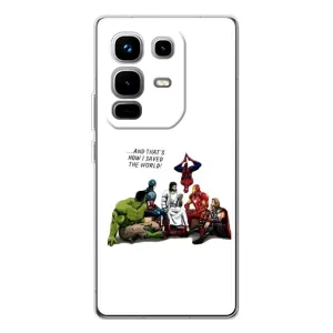 Чехлы для Infinix Note 50 (Для Христиан) (Иисус супергерой)