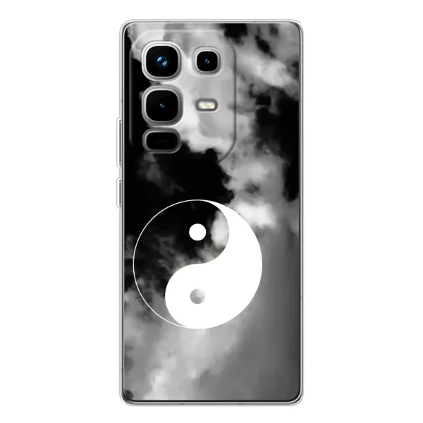 Чехол с рисунком «Инь-Янь» для Infinix Note 50 Чехол с рисунком «Инь-Янь» для Infinix Note 50