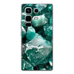 Чехол (Дорого -богато) на Infinix Note 50 (Изумруд)