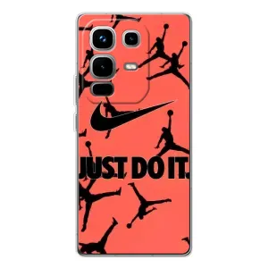 Силиконовый Чехол Nike Air Jordan на Ноут 50 (Just Do It)