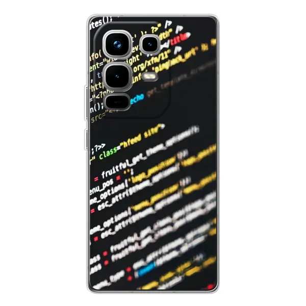 Чехол с рисунком «Код» для Infinix Note 50 Чехол с рисунком «Код» для Infinix Note 50