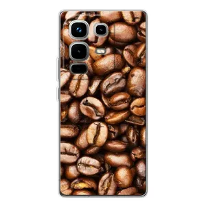 Чехол с изображением вкусной еды для Infinix Note 50 (Кофе)