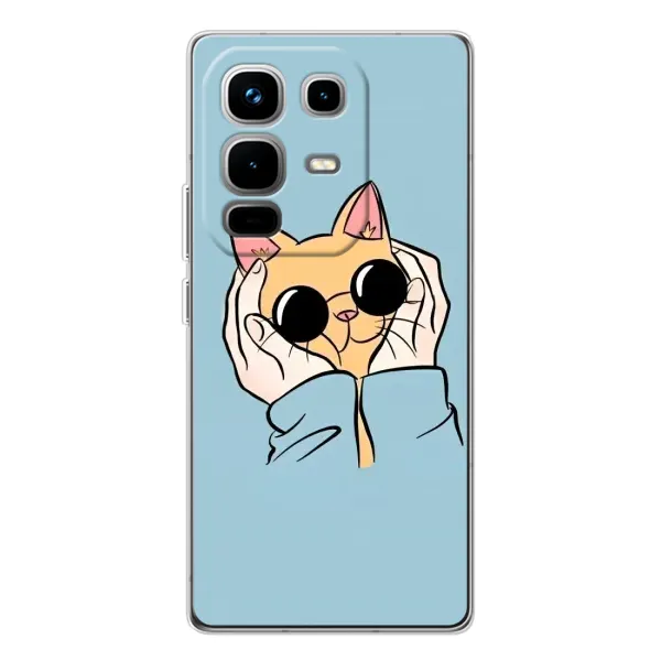 Чехол с рисунком «КОТИК в очках» для Infinix Note 50 Чехол с рисунком «КОТИК в очках» для Infinix Note 50