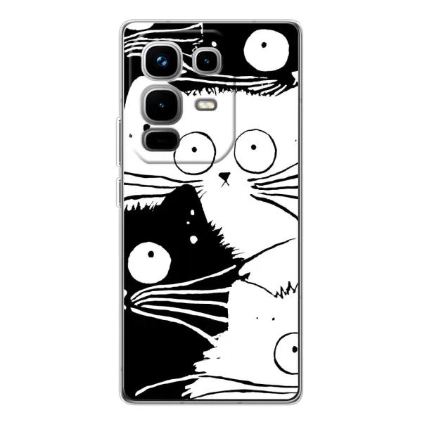 Чехол с рисунком «КОТИКИ» для Infinix Note 50 Чехол с рисунком «КОТИКИ» для Infinix Note 50