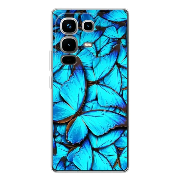 Чехол с рисунком «Крылья бабочек» для Infinix Note 50 Чехол с рисунком «Крылья бабочек» для Infinix Note 50