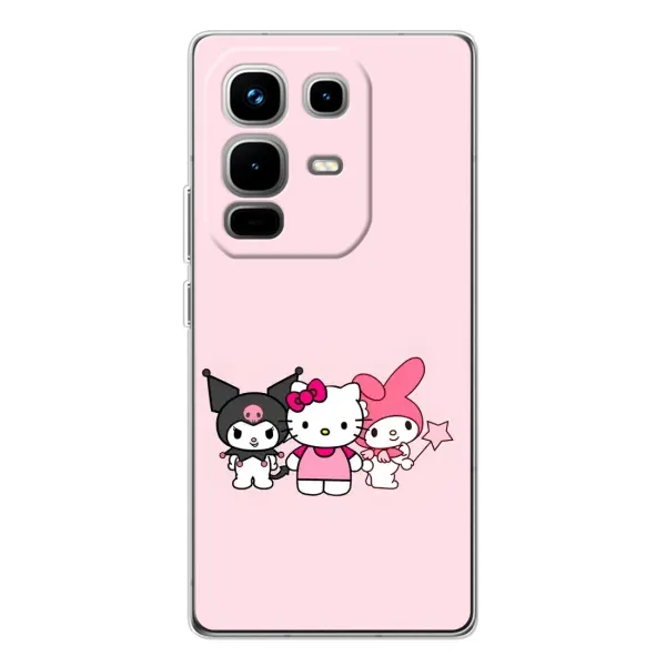 Чехол с рисунком «Куроми Мелоди Китти» для Infinix Note 50 Чехол с рисунком «Куроми Мелоди Китти» для Infinix Note 50