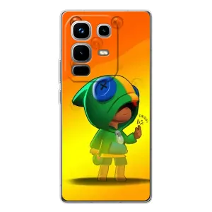 Чохол Бравл Старс для Infinix Note 50 (LEON в кофті)
