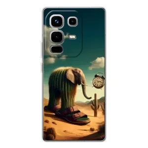 Чехол с мемами тралалело тралала для Infinix Note 50 (Лирили ларила)